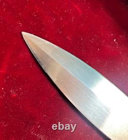 Gerber Mark II Combat Knife Commando Dagger With Sheath Vintage 1991 Excellent