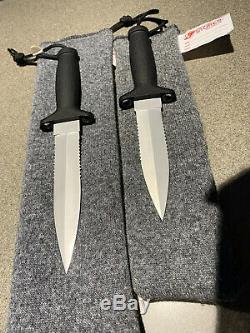 Gerber Tac 1 & 2 Dagger 1985 1st Production Run Blackie Collins Rare Knives