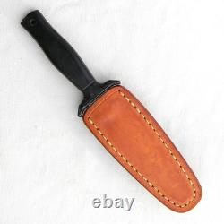 Gerber USA 1980th MARK I dagger 5-in blade custom Al Polkowski boot-carry sheath Gerber USA 1980th MARK I dagger 5-in blade custom Al Polkowski boot-carry sheath