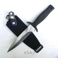 Gerber USA 1980th MARK I dagger w 5-inch blade, boot-carry sheath UNUSED