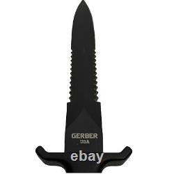 Gerber USA Mark II Dagger Tactical Survival Knife With Sheath 22 01874N