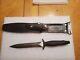 Gerber Mk 2 Combat Knife With Leather Sheath Early 1980s