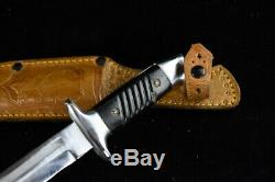 German Bulgarian Combat Trench Knife K98 Remake Dagger With Scabbard Ww2 Wwii