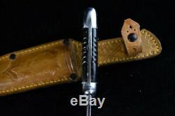 German Bulgarian Combat Trench Knife K98 Remake Dagger With Scabbard Ww2 Wwii