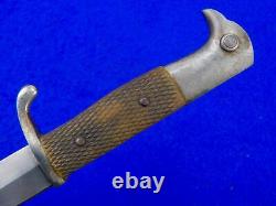 German Germany Antique WW1 Boot Trench Fighting Knife Dagger with Scabbard