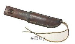 German Hunting Fighting Dagger Knife G. C. Co Solingen Numbered WithSawback Sheath