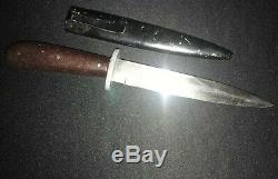 German WW2 PUMA Boot Trench Knife -Old Fighting/Combat Collection -Vtg Dagger