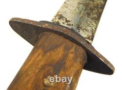 German WWI WW2 Combat Boot Knife Fighting Dagger Scabbard