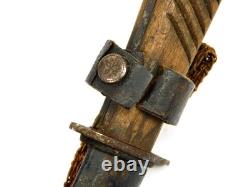 German WWI WW2 Combat Boot Knife Fighting Dagger Scabbard