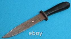 German WWII Trench Fighting Knife Dagger Engraved