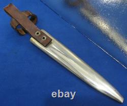 German Wwi Fighting Knife Dagger Scabbard