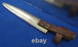 German Wwi Fighting Knife Dagger Scabbard