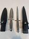 Gil Hibben Daggers Fixed Blade Knifes Uc453 & Uc441 Leather Clip Sheaths