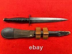 Good Fairbairn Sykes 3rd Ptn Fighting Knife By A. Wright & Sons, Sheffield (108)