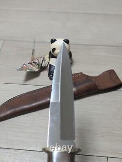 Good product! VINTAGE? 1980s AL MAR BORDER PATROL FIGHTING DAGGER KNIFE WithSHEATH