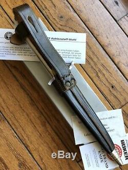 H. BOKER & CO SOLINGEN GERMANY BOOT TRENCH DAGGER KNIFE With SHEATH LE #1809