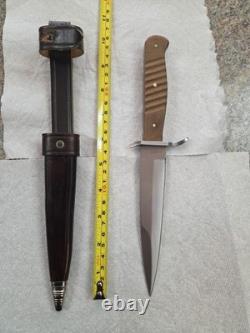 H. Boker Solingen 1915 Trench Knife Dagger Full Tang Carbon Steel