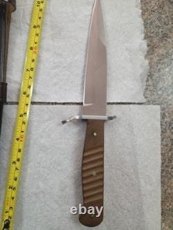 H. Boker Solingen 1915 Trench Knife Dagger Full Tang Carbon Steel