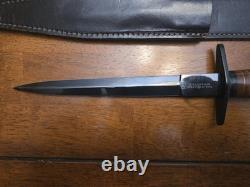 H. G. Long V-42 Dagger Made In Sheffield England With Sheath No Box New Condition