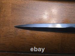 H. G. Long V-42 Dagger Made In Sheffield England With Sheath No Box New Condition