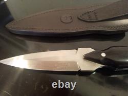 HOSKINS, D. Custom, THICK Dagger. 9.5'' with4.5'' Blade(D2). African BlackWood.'06