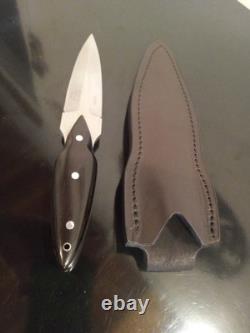 HOSKINS, D. Custom, THICK Dagger. 9.5'' with4.5'' Blade(D2). African BlackWood.'06
