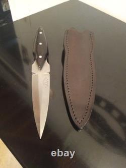 HOSKINS, D. Custom, THICK Dagger. 9.5'' with4.5'' Blade(D2). African BlackWood.'06