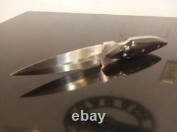HOSKINS, D. Custom, THICK Dagger. 9.5'' with4.5'' Blade(D2). African BlackWood.'06