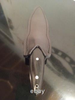 HOSKINS, D. Custom, THICK Dagger. 9.5'' with4.5'' Blade(D2). African BlackWood.'06