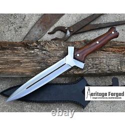 HUNTING DAGGER-9 inches Blade tactical knife-Survival-Handmade-combat knife