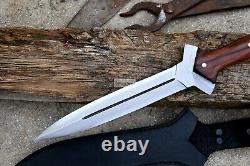 HUNTING DAGGER-9 inches Blade tactical knife-Survival-Handmade-combat knife