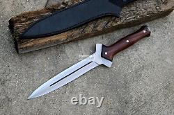 HUNTING DAGGER-9 inches Blade tactical knife-Survival-Handmade-combat knife