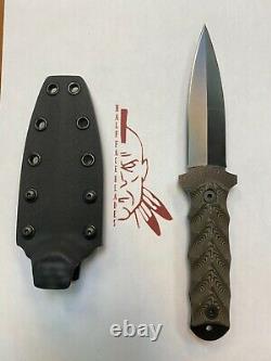 Half face blades Combat dagger knife Brand New