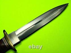 Hand Crafted D-2 Steel Survival Collectible S. O. G Desert Dagger Replica Knife