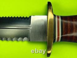 Hand Crafted D-2 Steel Survival Collectible S. O. G Desert Dagger Replica Knife