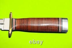 Hand Crafted D-2 Steel Survival Collectible S. O. G Desert Dagger Replica Knife