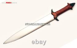 Hand Forged D2 Steel Hunting Medieval Sword Conan The Barbarian Dagger Sword