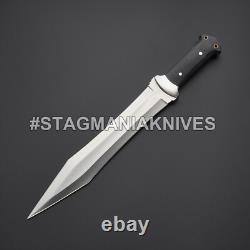 Hand Forged J2 Steel Full Tang Battle Ready Hunting Roman Sword