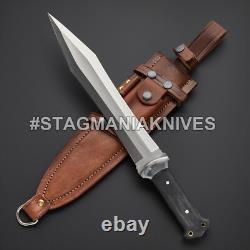 Hand Forged J2 Steel Full Tang Battle Ready Hunting Roman Sword