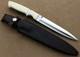 Hand Forged J2 Steel Loveless Style Big Bear Sub-hilt Fighter Dagger Knife