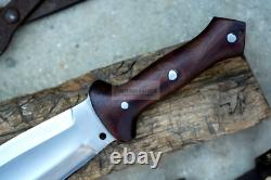 Hand-Forged Smatchet Dagger-Large hunting knife-camping knife-tactical-combat