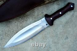 Hand-Forged Smatchet Dagger-Large hunting knife-camping knife-tactical-combat