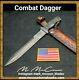 Hand Made 1095 Combat Dagger Knife By Mark Mccoun