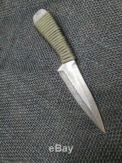 Hand Made 1095 Cross Draw Dagger Knife #a By Mark Mccoun