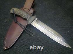 Hand Made 1095 Fighting Dagger Knife By Mark Mccoun