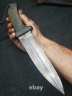 Hand Made 1095 Fighting Dagger Knife By Mark Mccoun