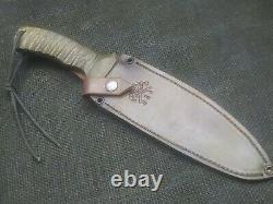 Hand Made 1095 Fighting Dagger Knife By Mark Mccoun