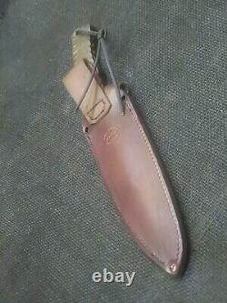 Hand Made 1095 Fighting Dagger Knife By Mark Mccoun