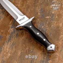 Hand Made By Impact Cutlery Rare D2 Custom Full Tang Boot Knife Dagger