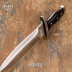 Hand Made By Impact Cutlery Rare D2 Custom Full Tang Boot Knife Dagger